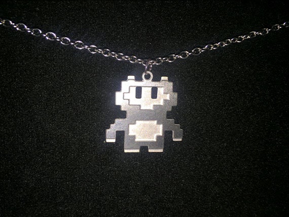 Pixel Anzug Halskette Pixel Anzug Halskette von TheMoonLab