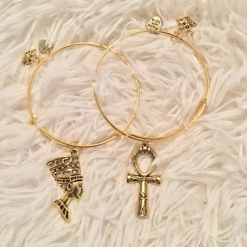 Nofretete & Anch Bettelarmband Nofretete & Anch Bettelarmband von TheMotherlandPlug