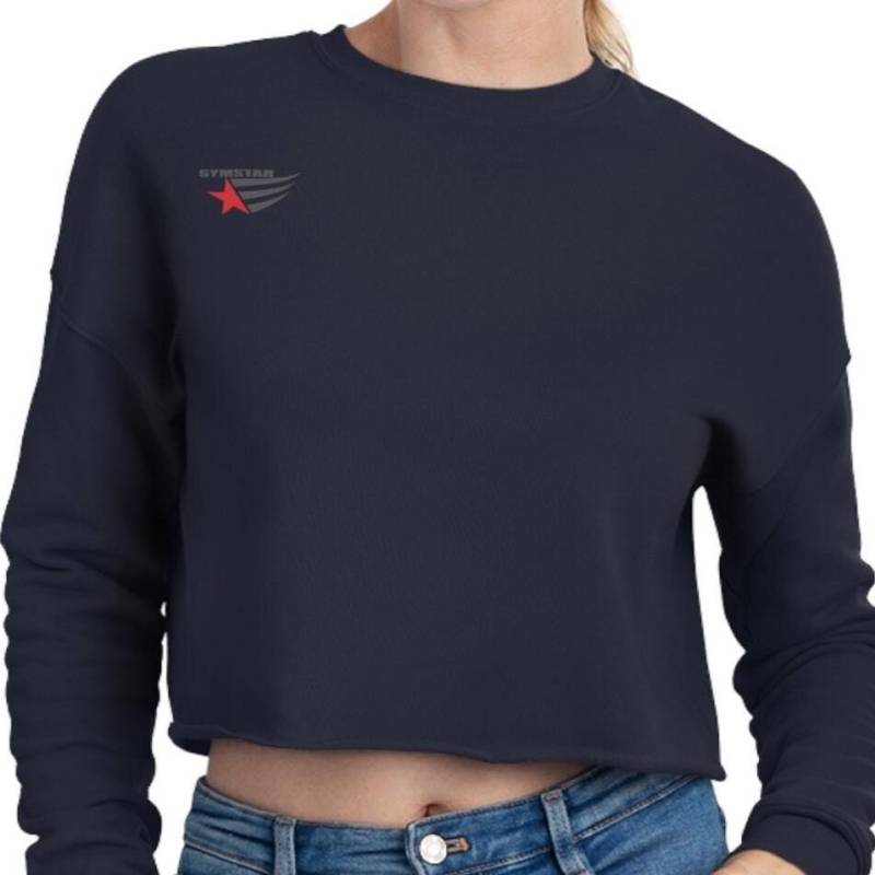 Gymstar Xtreme Women's Cropped Sweatshirt - Fitness, Bodybuilding & Crossfit Training Pullover | Sport Activewear von TheMuscleagents