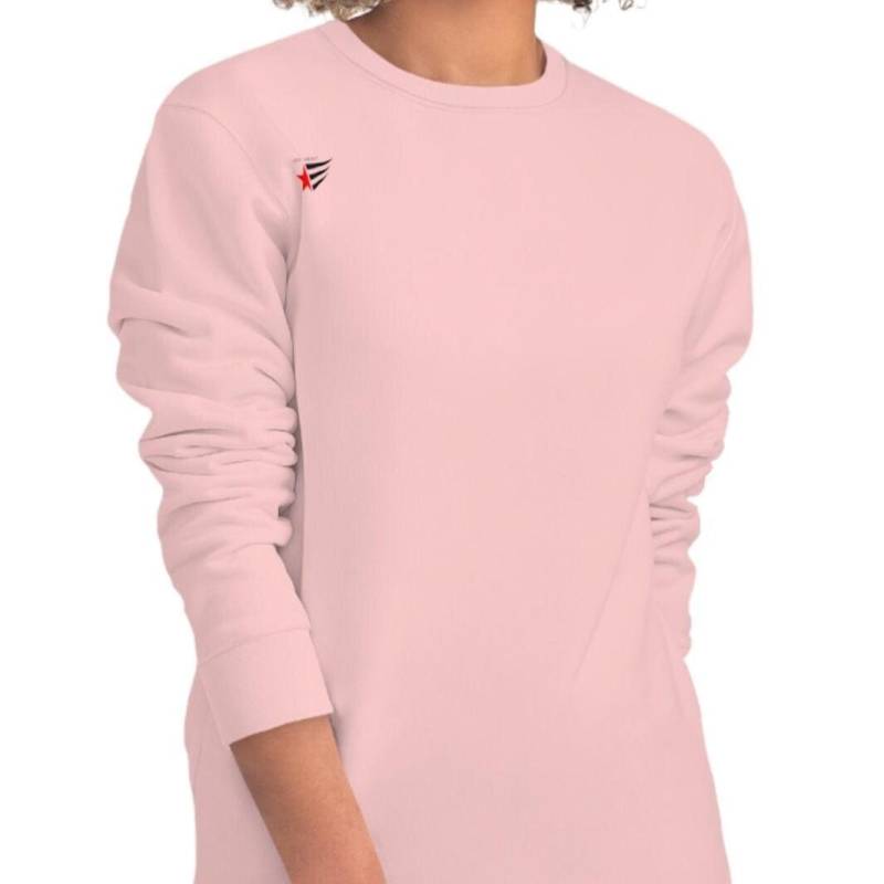 Women's Gym Sweatshirt | Oversized Workout Pullover Fitness Training Top Organic Cotton Activewear Crossfit Clothing von TheMuscleagents