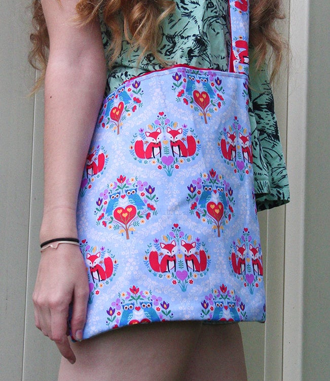 Meine Foxy Valentine "Dünn" Tote Meine Foxy Valentine "Dünn" Tote von TheMutinousMermaid