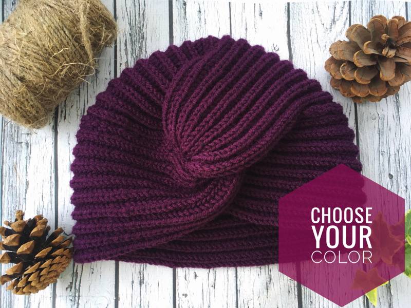 Вязаныey Убан Шупа Шерсь Гопова Оберивание Chemo-Hut von TheMysteryOfFields