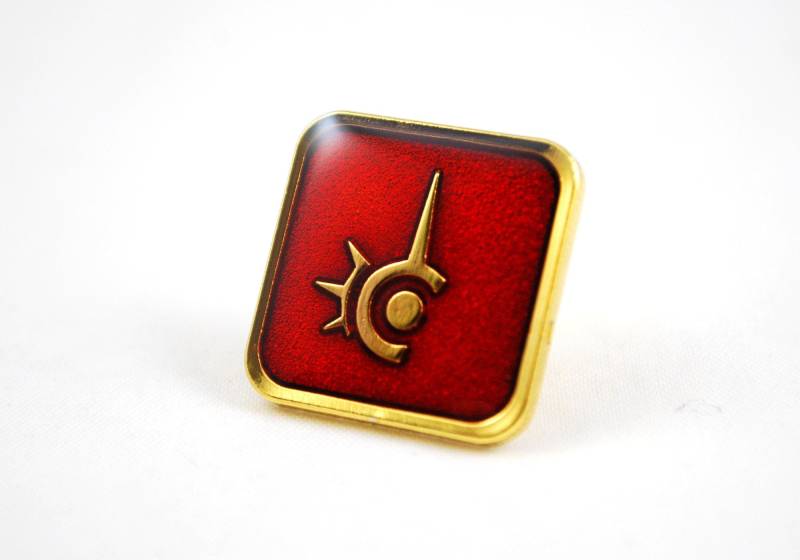 Ffxiv Rot Magier Job Icon Soft Enamel Pin von TheNPCShop