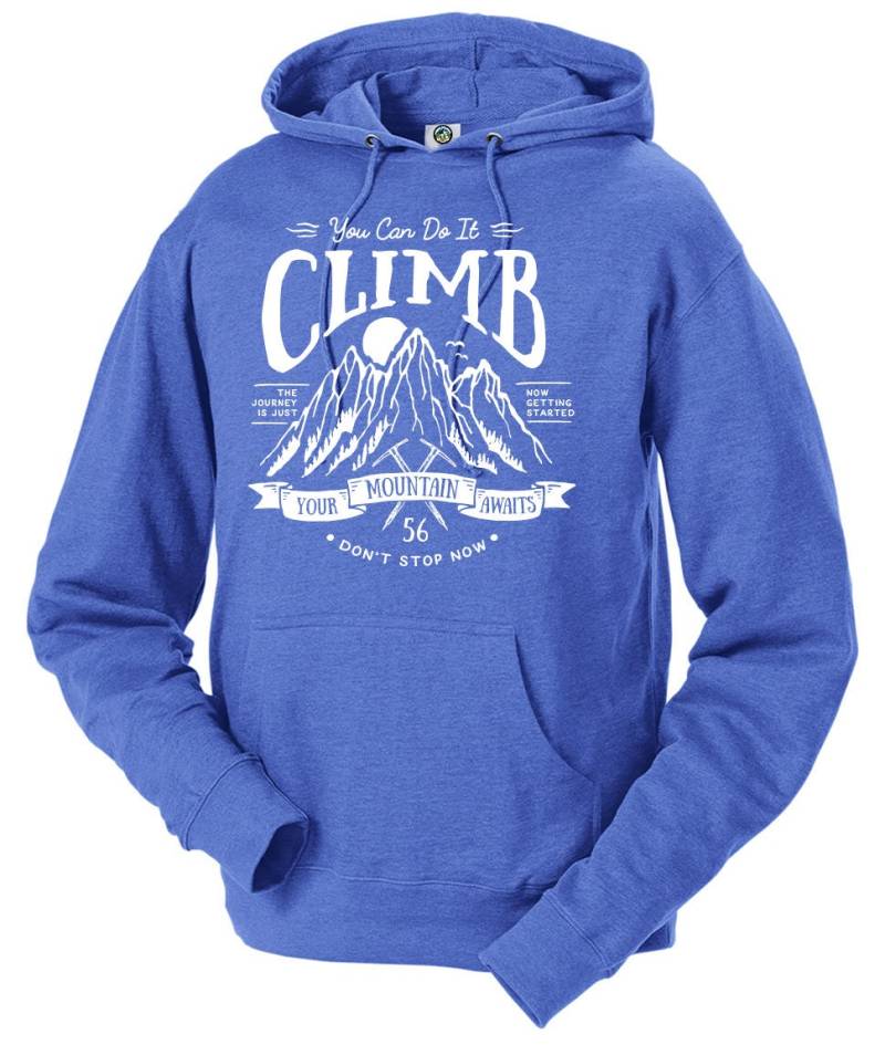 Climb Nationalpark Adventure Unisex Kapuzenpullover von TheNationalParkStore