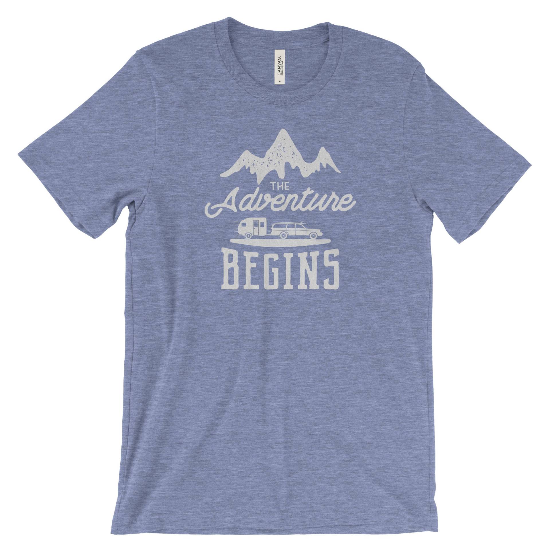 Das Abenteuer Beginnt T Shirt von TheNationalParkStore