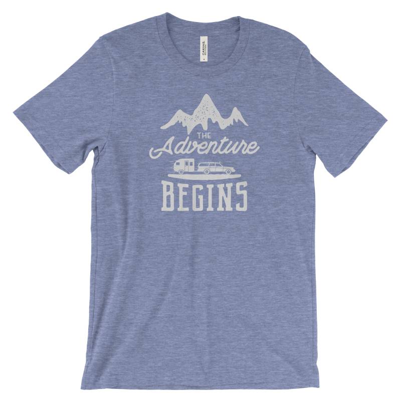 Das Abenteuer Beginnt T Shirt von TheNationalParkStore