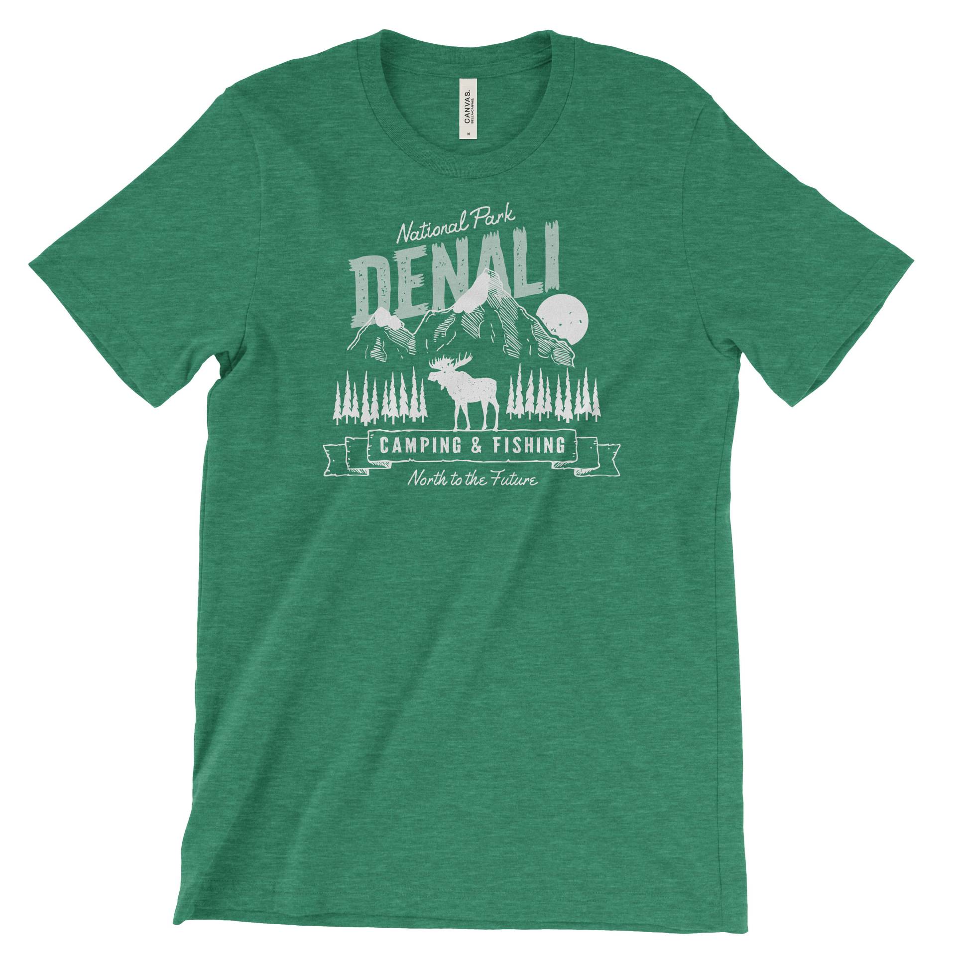 Denali National Park Adventure Tshirt von TheNationalParkStore