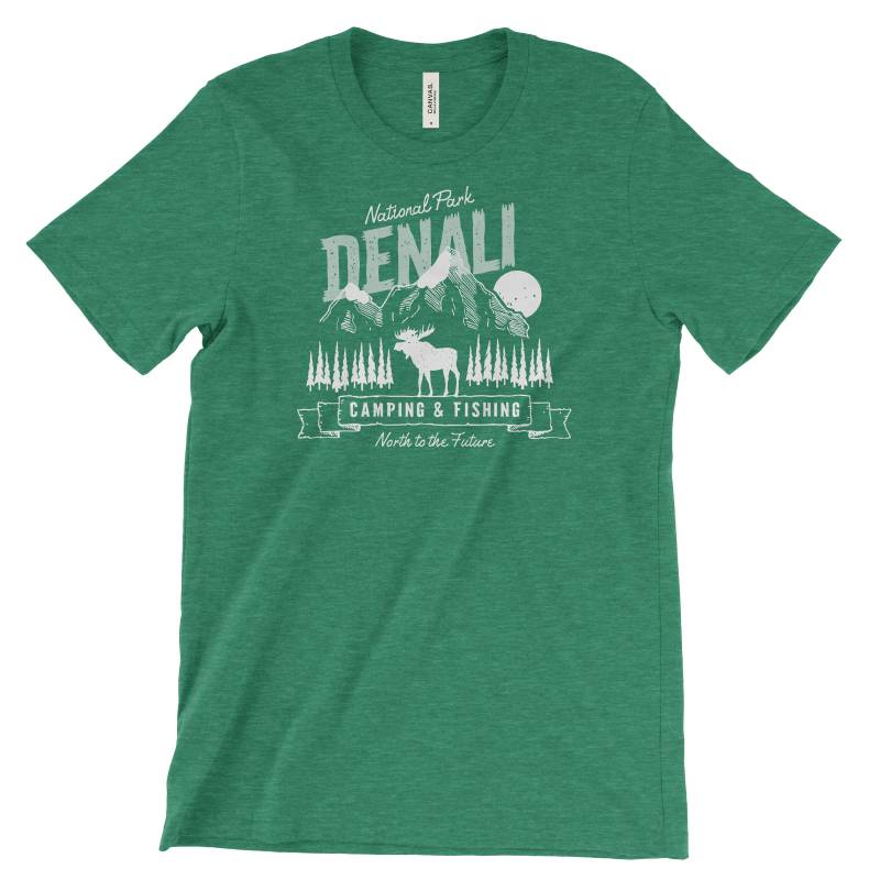 Denali National Park Adventure Tshirt von TheNationalParkStore