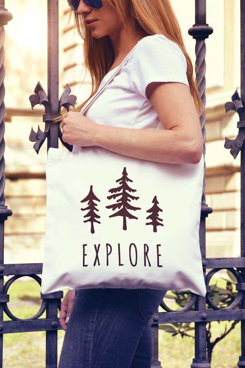 Entdecken Sie Nationalparks Canvas Einkaufstasche von TheNationalParkStore