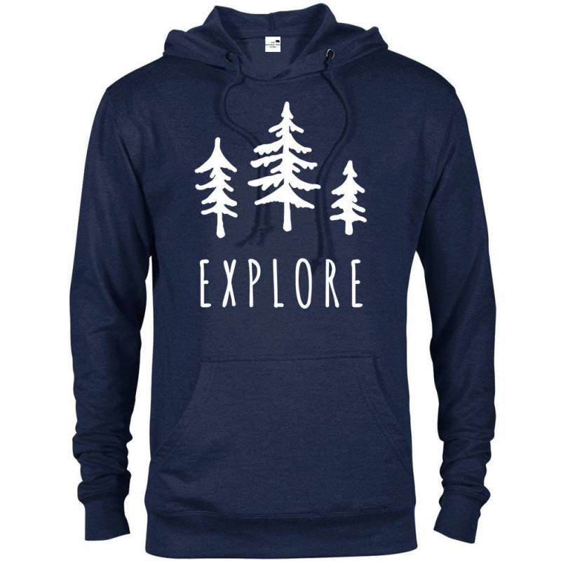 Erkunden Sie Trees National Park Abenteuer Unisex Hoodie von TheNationalParkStore