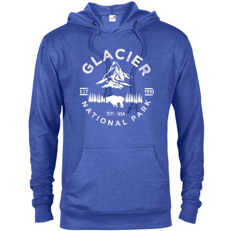 Glace-Nationalpark Abenteuer Unisex Kapuzenpullover von TheNationalParkStore