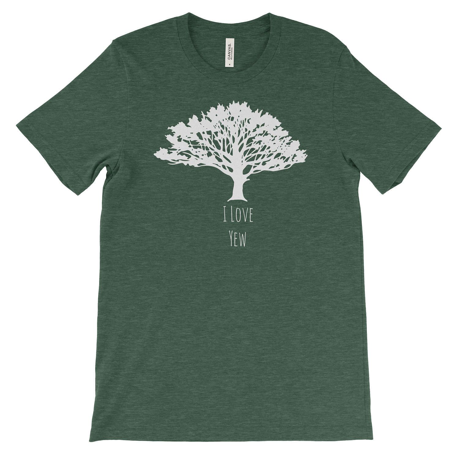 Ich Liebe Eiben-Baum-T-Shirt von TheNationalParkStore