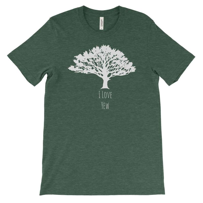 Ich Liebe Eiben-Baum-T-Shirt von TheNationalParkStore