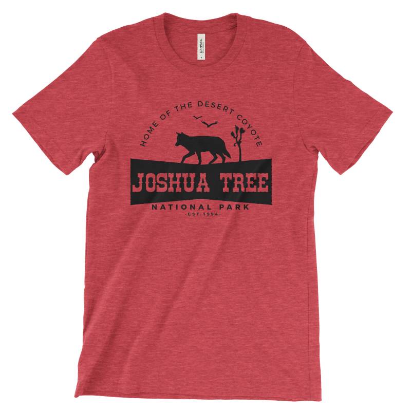 Joshua Tree Nationalpark Abenteuer Tshirt von TheNationalParkStore