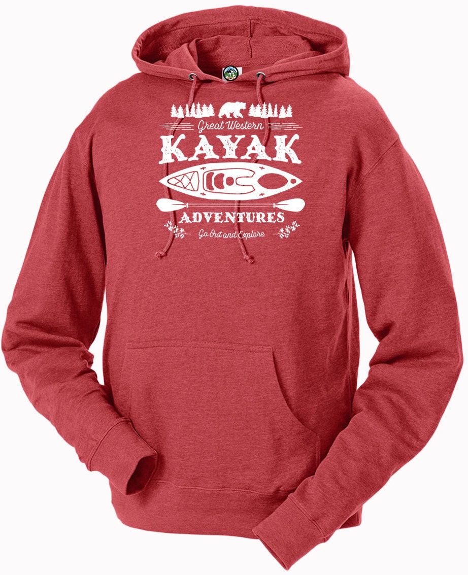 Kayak Adventures Unisex Hoodie von TheNationalParkStore