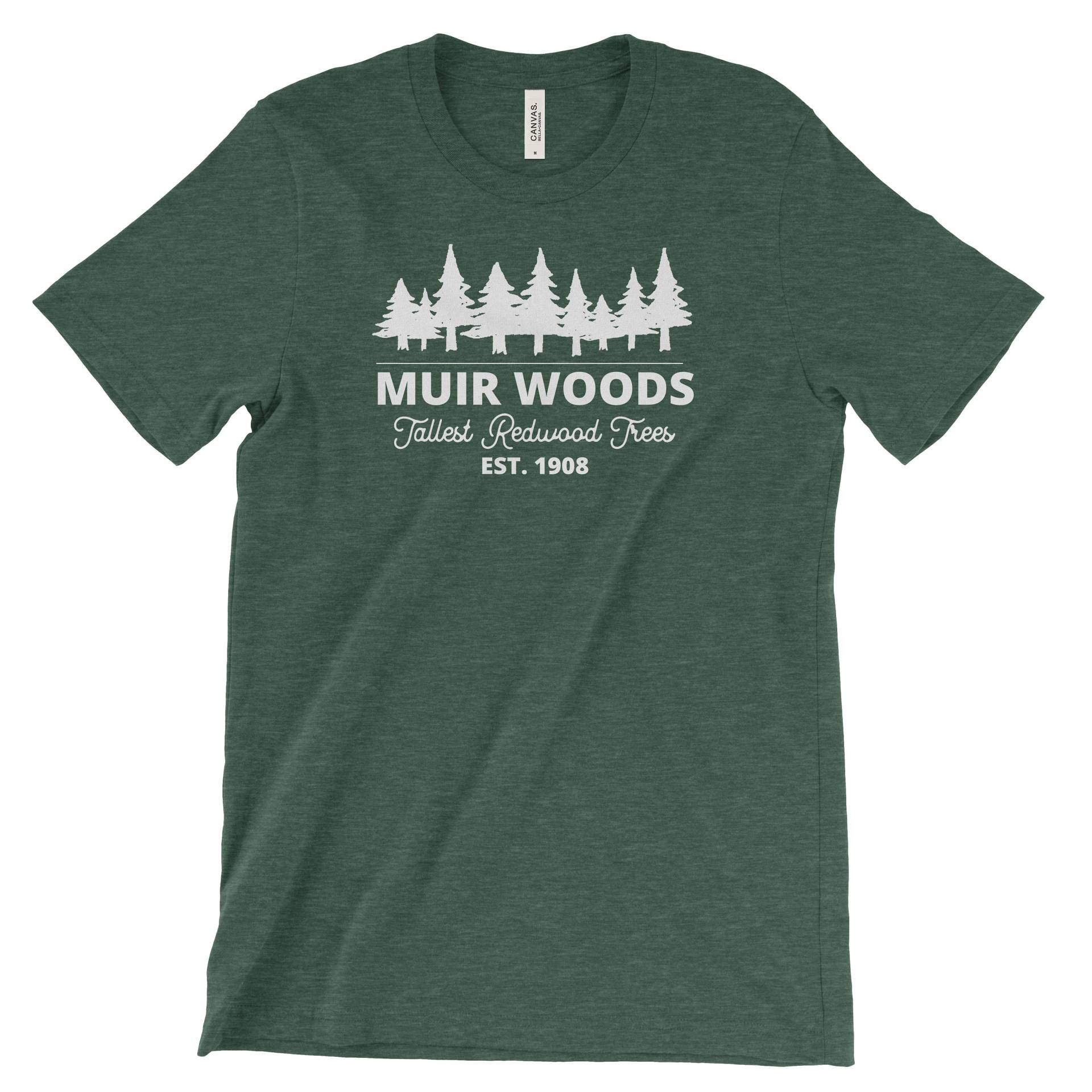 Muir Woods Redwoods Bäume Abenteuer Tshirt von TheNationalParkStore