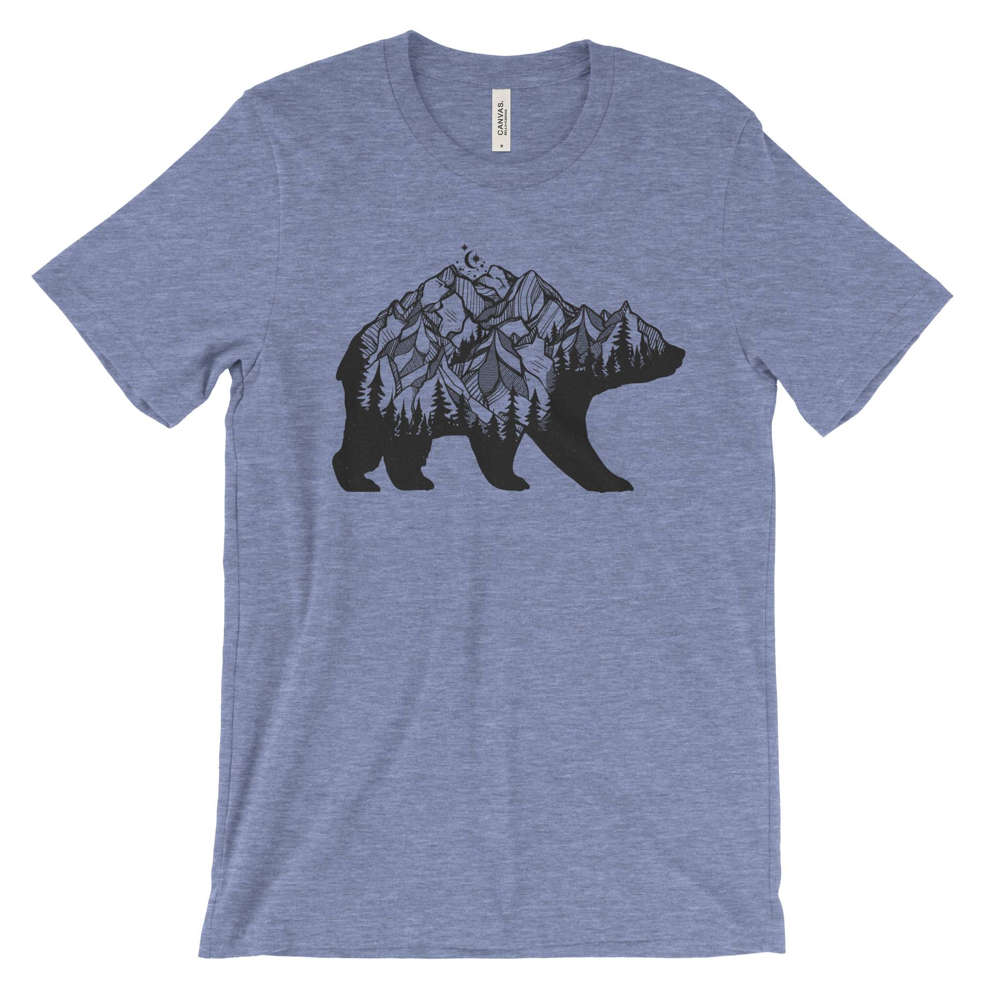 Nationalpark Bär Abenteuer T Shirt von TheNationalParkStore