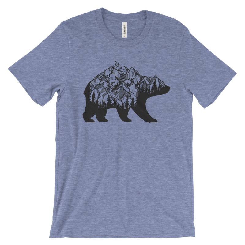 Nationalpark Bär Abenteuer T Shirt von TheNationalParkStore