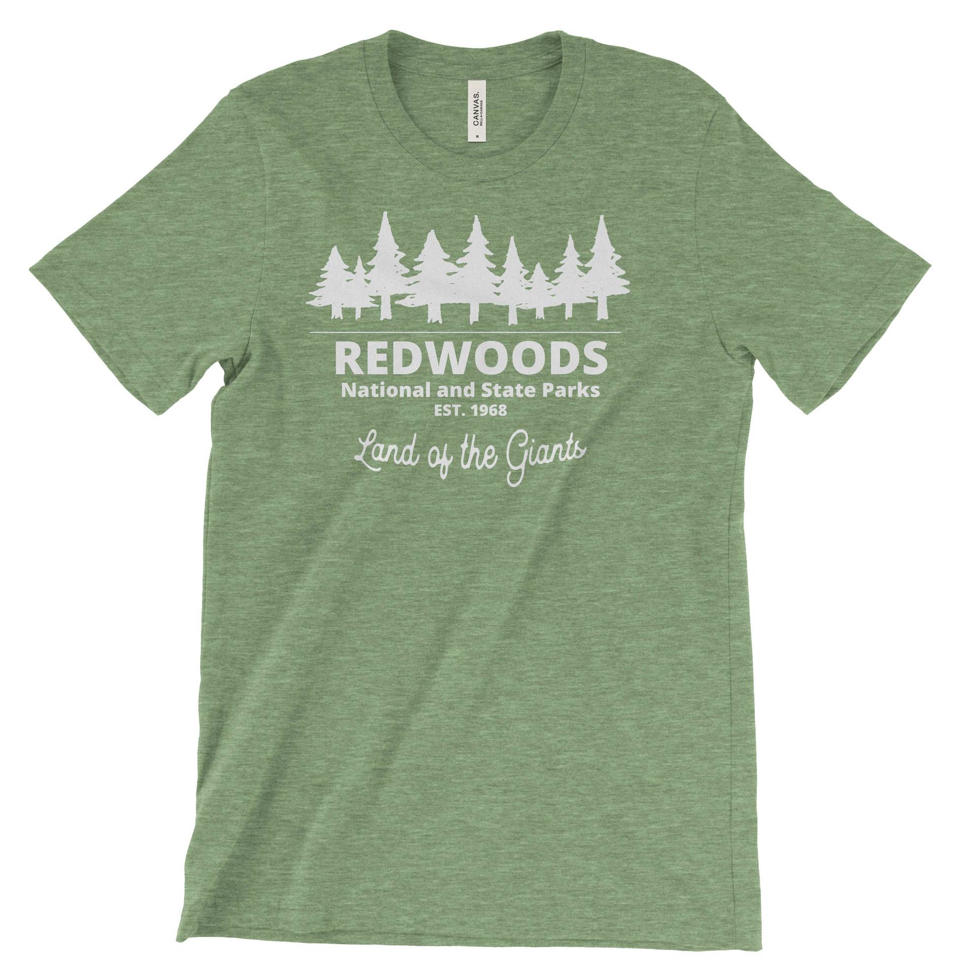 Redwood National Und State Parks Abenteuer Tshirt von TheNationalParkStore