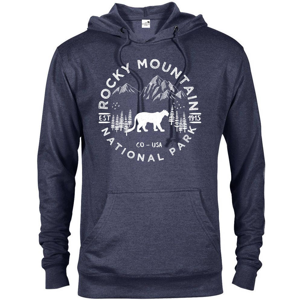 Rocky Mountain Nationalpark Abenteuer Unisex Hoodie von TheNationalParkStore