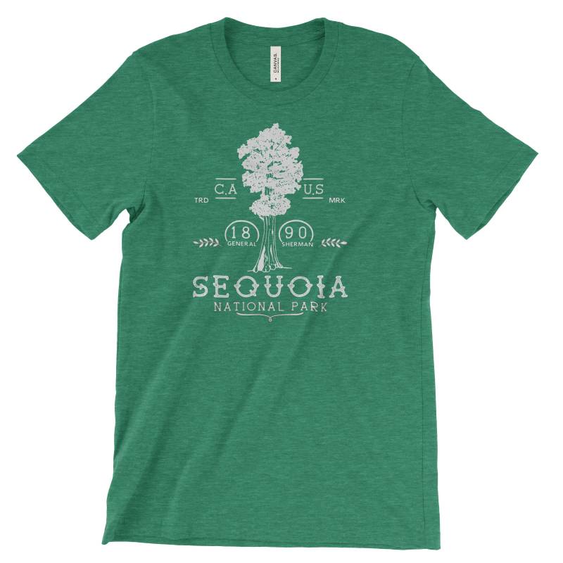 Sequoia Nationalpark Abenteuer Tshirt von TheNationalParkStore