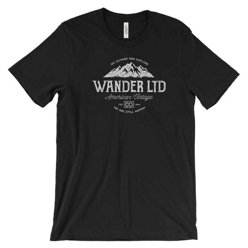Wander Ltd Entdecke Tshirt von TheNationalParkStore