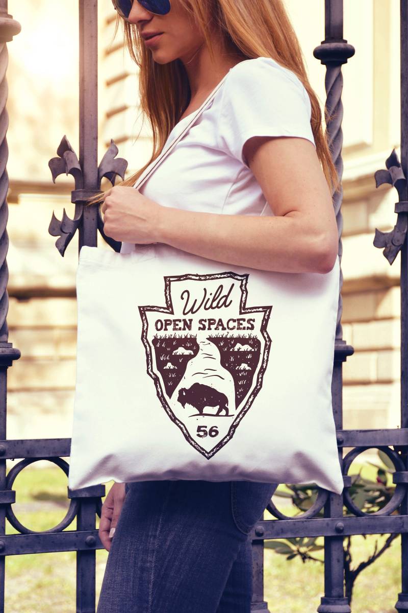 Wilde Offene Räume Nationalparks Natürliche Tragetasche von TheNationalParkStore