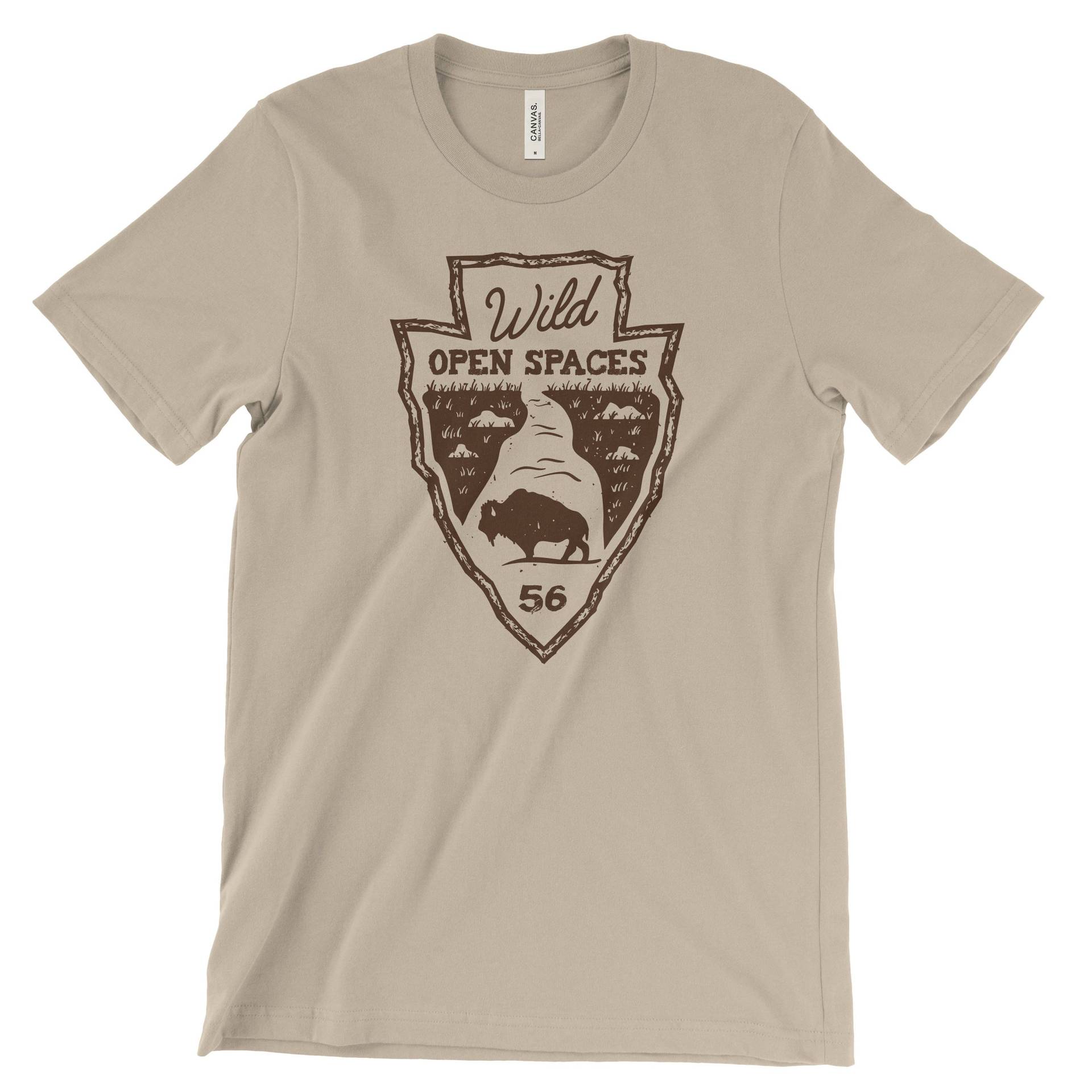 Wilde Offene Räume T-Shirt von TheNationalParkStore