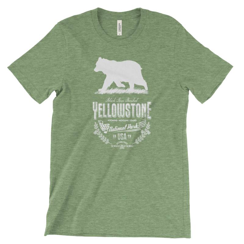 Yellowstone Nationalpark Abenteuer Tshirt von TheNationalParkStore