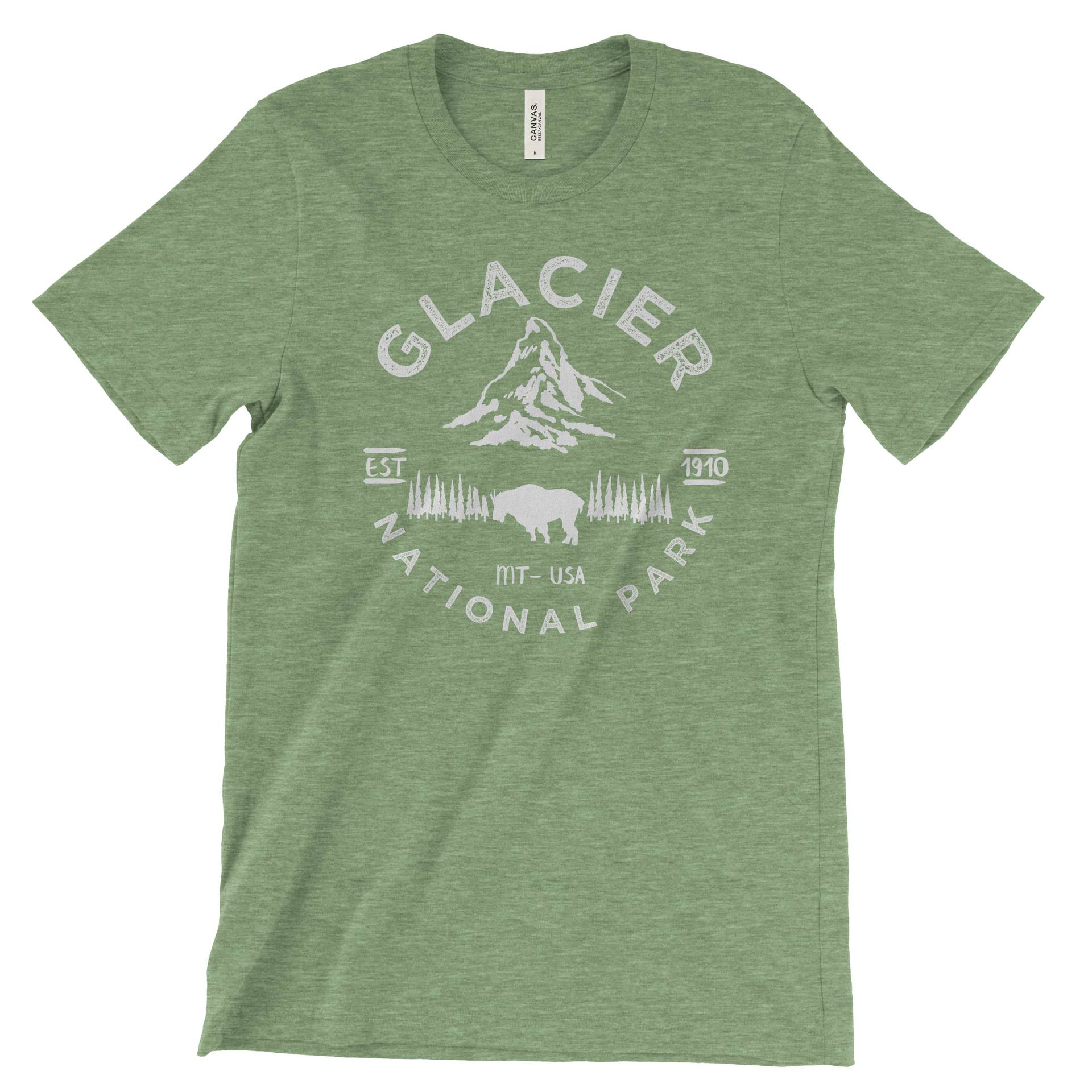 'glacier National Park Abenteuer Tshirt von TheNationalParkStore