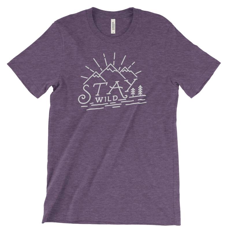 stay Wild T Shirt von TheNationalParkStore