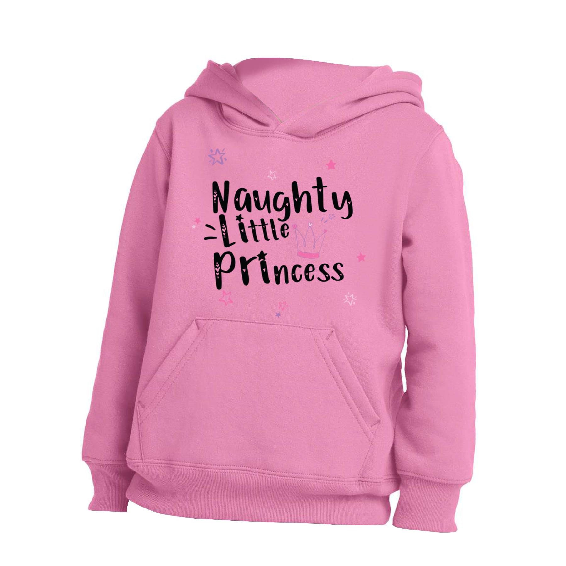 Der Freche Liste - Kleinkind-Sweatshirt Mit Kapuze Fleece Pullover Stil "Freche Kleine Prinzessin" Winter Sweatshirts von TheNaughtyListGifts