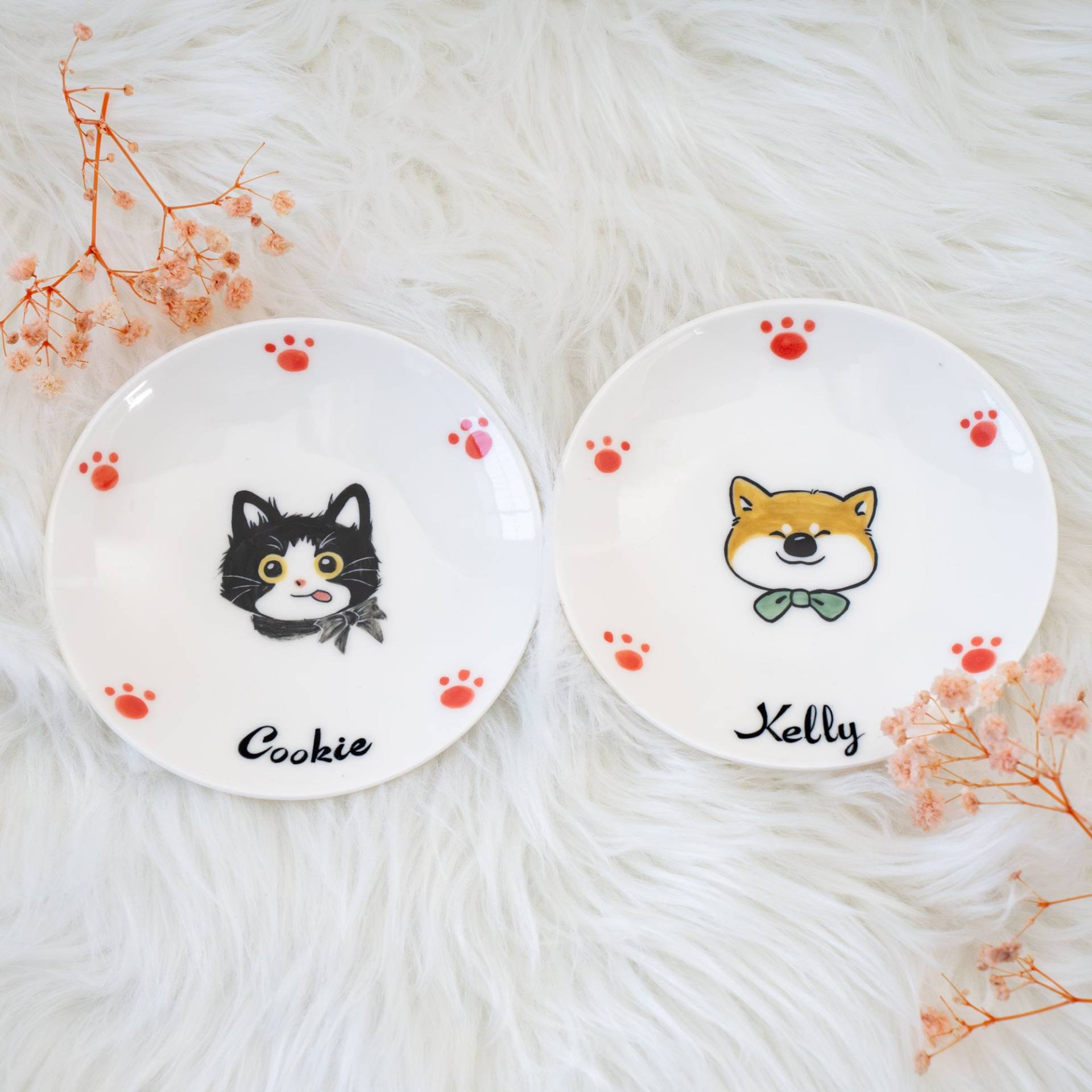 Custom Kawaii Haustier Futternapf Fressnapf Cartoon Personalisierte Keramiknapf Souvenir Geschenk Handbemalt Made in Germany Tierfutter Napf Custom Kawaii Haustier Futternapf Fressnapf Cartoon Personalisierte Keramiknapf Souvenir Geschenk Handbemalt Made in Germany Tierfutter Napf von TheNestKreationen