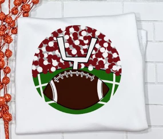 Alabama Football Shirt, Roll Tide, Bryant Denny Stadium,/Geschwister Monogramm Rüschen Baby Kind Kleinkind Kinder Shirt Body Bubble Kleid Strampler von TheOakBee