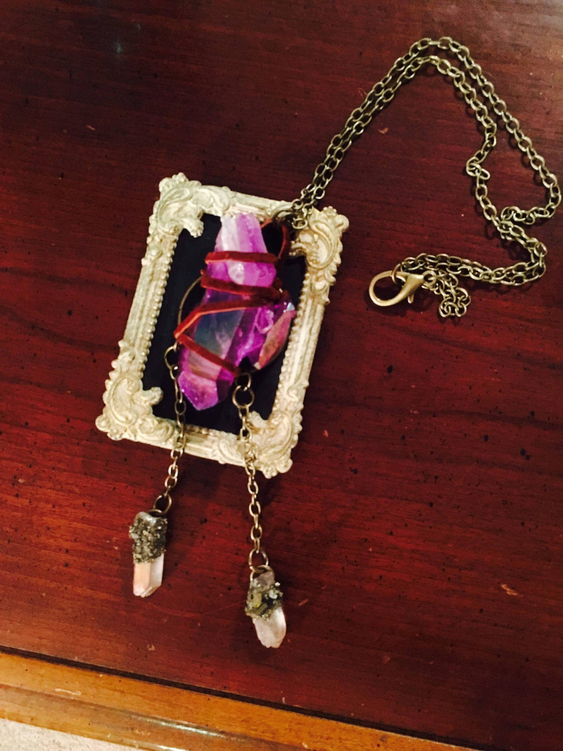 Crystal Dreams Anhänger Ooak Crystal Dreams Anhänger Ooak von TheObservableArcana