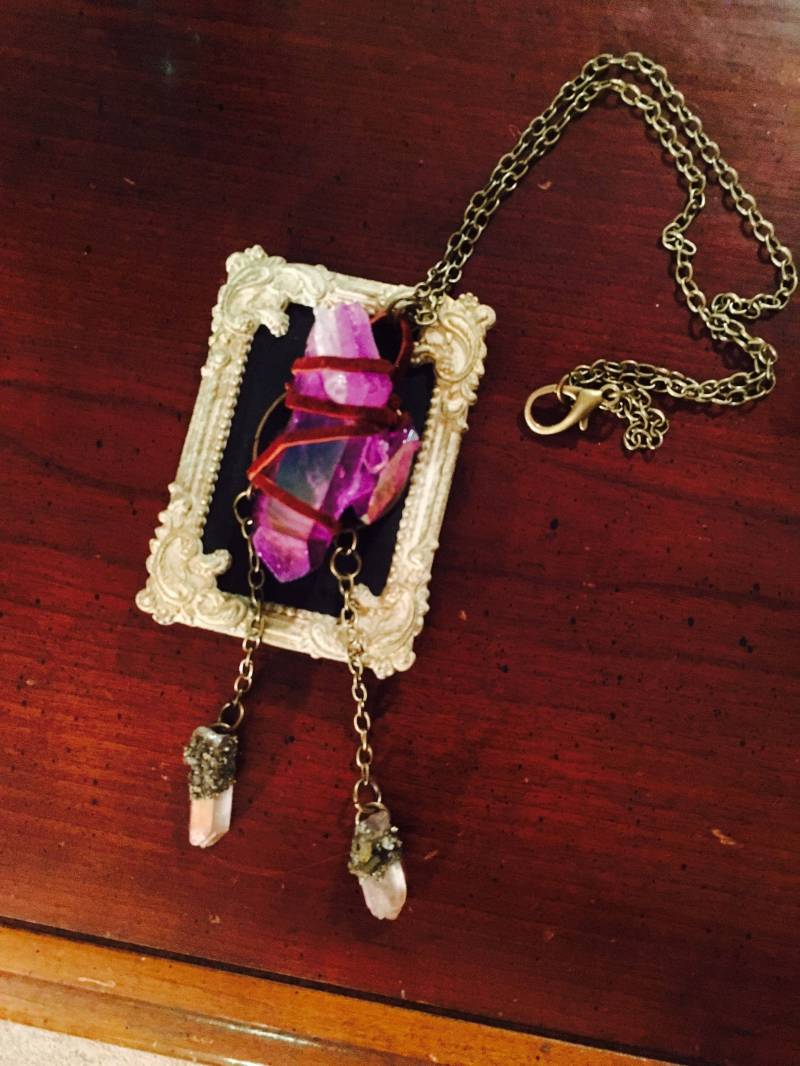 Crystal Dreams Anhänger Ooak Crystal Dreams Anhänger Ooak von TheObservableArcana