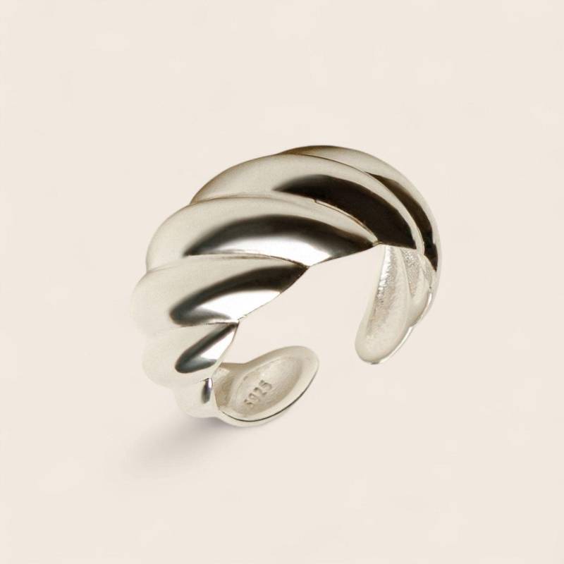 Chunky Croissant - Massiver Statement Ring Aus 925 Silber von NINASIAjewelry