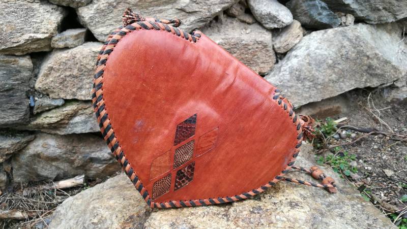 Braune Ledertasche/Leder Umhängetasche Handgemachte Reisetasche Alltagstasche Damen Handtasche von TheOldTimeTreasures