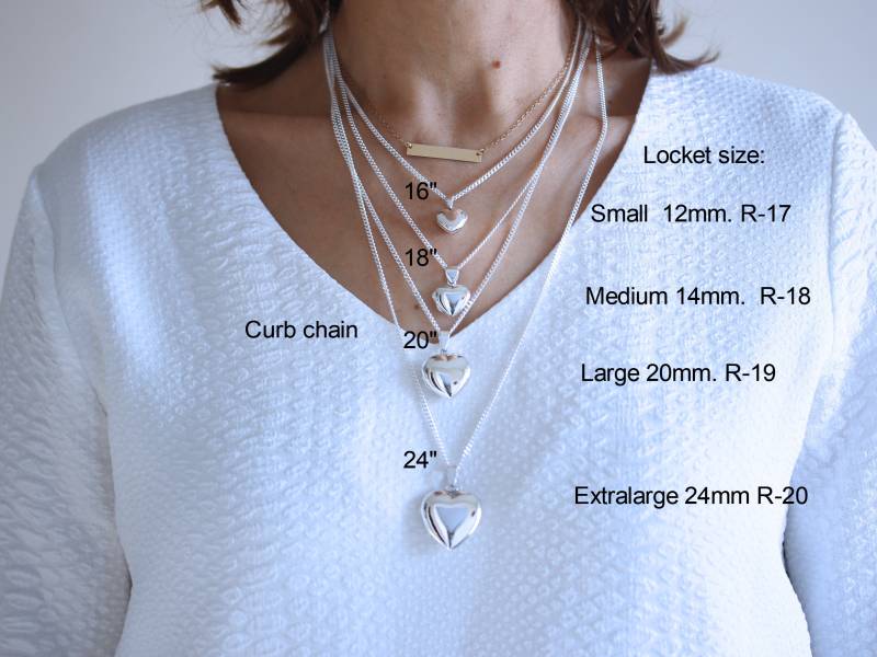 Lasergravierte Medaillon Halskette. Wählen Sie Größe. Sterling Silber Locket Angepasste Nachricht Gravierte Herz Kette Aussuchen von TheOneOfaKindJewelry