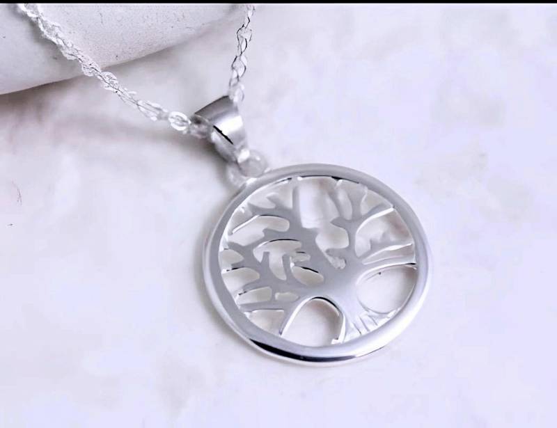 Sterling Silber Baum Des Lebens Halskette 925 Stammbaum-Mutter Schmuck Beliebteste Artikel Für Silberbaum von TheOneOfaKindJewelry