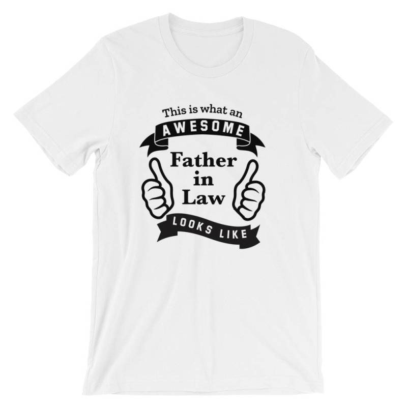 Dies Ist Was Ein Awesome Vater Im Gesetz Sieht Aus Wie Geschenk Für Väter-Kurzarm Unisex T-Shirt Dies Ist Was Ein Awesome Vater Im Gesetz Sieht Aus Wie Geschenk Für Väter-Kurzarm Unisex T-Shirt von TheOptoNerd