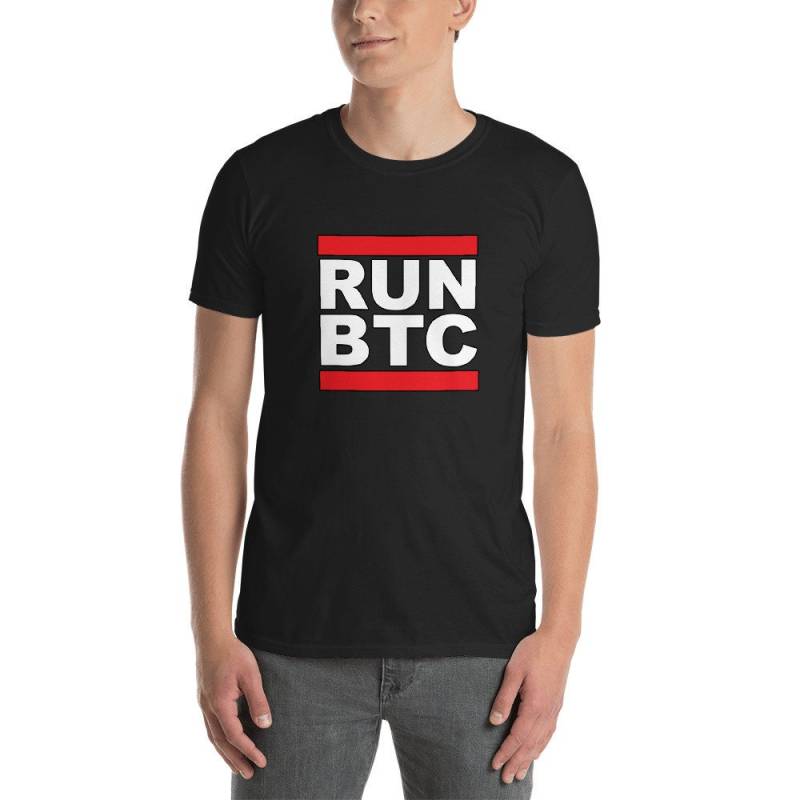 Laufen Btc/Bitcoin Btc-Shirt Krypto Kryptowährung Geschenk Btc Vorhanden Hodl Mond Lustige Kurzarm-Unis Laufen Btc/Bitcoin Btc-Shirt Krypto Kryptowährung Geschenk Btc Vorhanden Hodl Mond Lustige Kurzarm-Unis von TheOptoNerd
