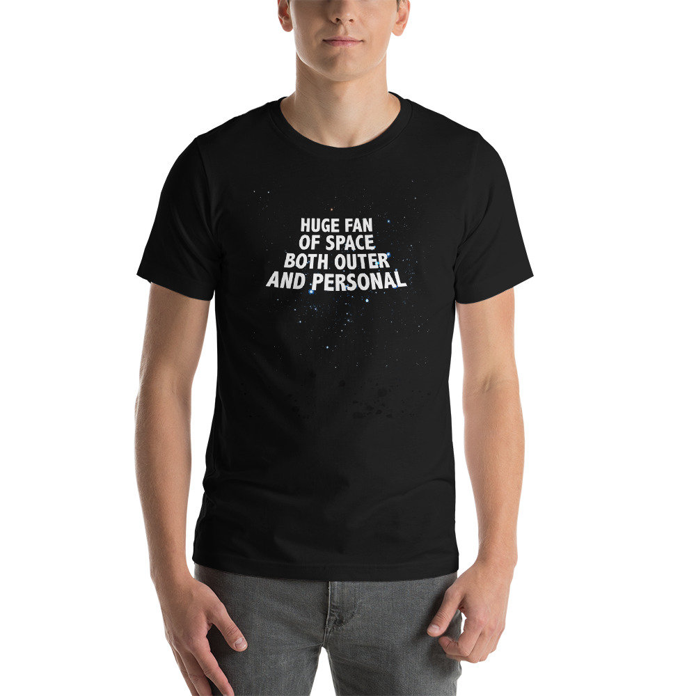 Riesige Fan Des Raumes Sowohl Äußere Und Persönliche/Wissenschaft Wissenschaftler Shirt Introvertiert Planeten Sterne Mond Kurzarm Unisex T-Shirt Riesige Fan Des Raumes Sowohl Äußere Und Persönliche/Wissenschaft Wissenschaftler Shirt Introvertiert Planeten Sterne Mond Kurzarm Unisex T-Shirt von TheOptoNerd