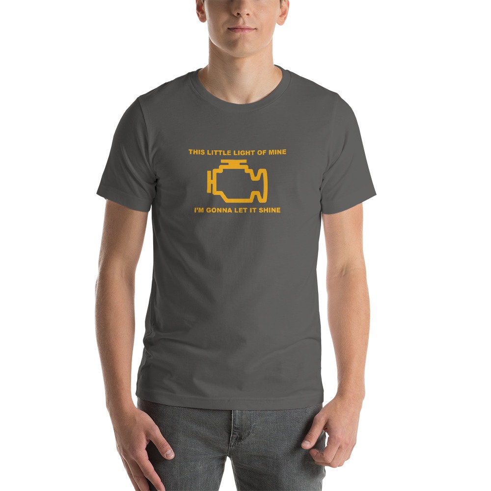 Überprüfen Sie Motor Licht Shirt/Dieses Kleine Von Mir Lustige Mechaniker Geschenk Für Maschinenbauingenieur Unisex T-Shirt Überprüfen Sie Motor Licht Shirt/Dieses Kleine Von Mir Lustige Mechaniker Geschenk Für Maschinenbauingenieur Unisex T-Shirt von TheOptoNerd