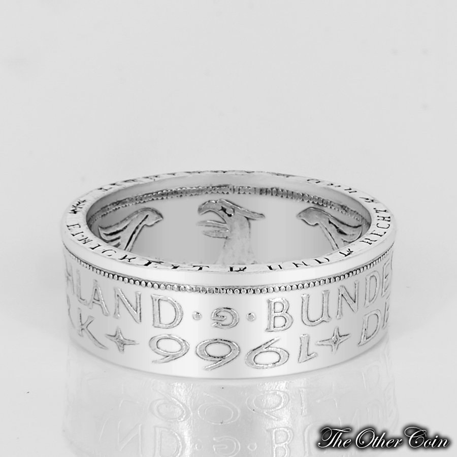 Ring 5 Dm | Prägejahr Auf Außenseite Mögliches - 1951 1974 Münzring Hochglanzpoliert Ring 5 Dm | Prägejahr Auf Außenseite Mögliches - 1951 1974 Münzring Hochglanzpoliert von TheOtherCoin