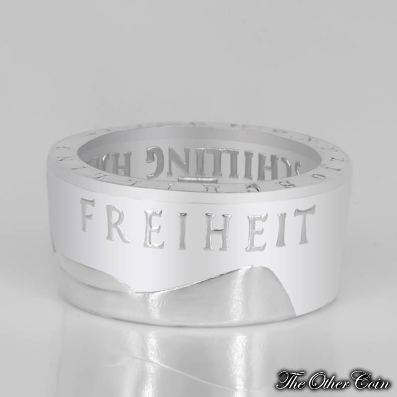 Ring 50 Schilling "Trioler Freiheit" 1959(Österreich .900 Silber - Poliert Oder Im Vintage Look Ring 50 Schilling "Trioler Freiheit" 1959(Österreich .900 Silber - Poliert Oder Im Vintage Look von TheOtherCoin