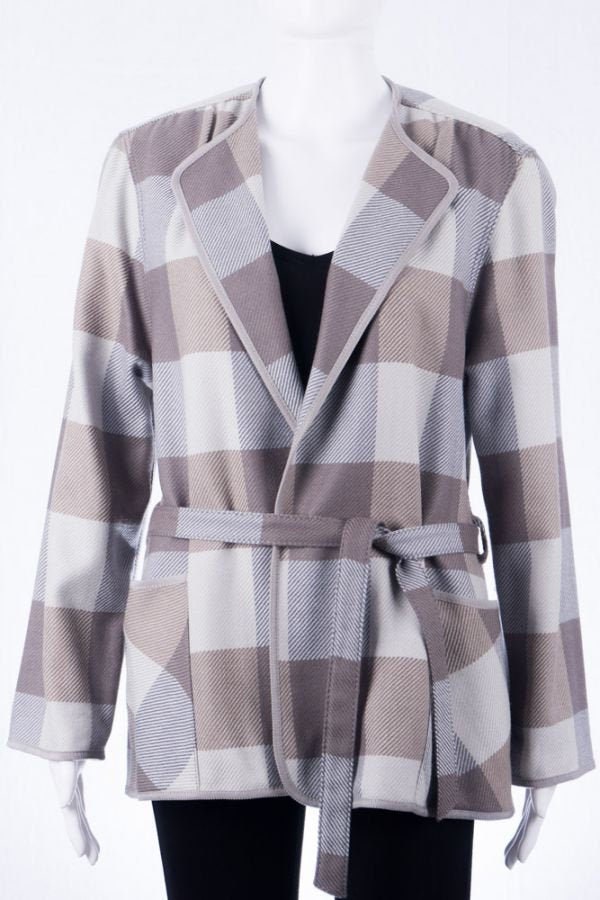Calw Vintage Jacke -Made in Germany Schurwolle-Kaschmir Mix 44 L Oversize Look von TheOtterCouture