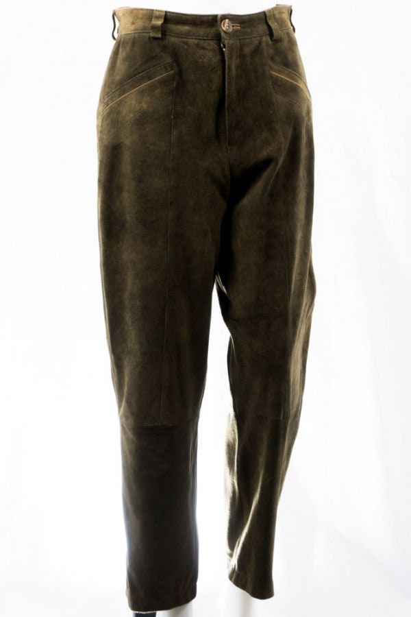 Vintage Meindl Lederhose -38 - Echtes Leder Folklore High Waist Dunkelbraun Vintage Meindl Lederhose -38 - Echtes Leder Folklore High Waist Dunkelbraun von TheOtterCouture