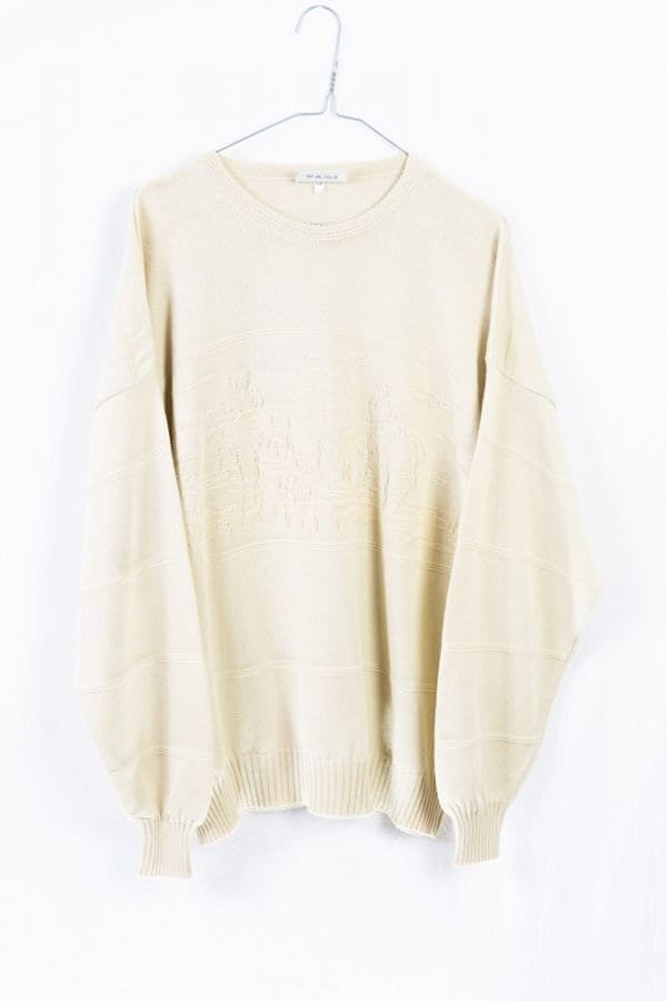 Vintage Pullover -xl - Deadstock 90S Eingestricktes Muster Rundhalsausschnitt Vintage Pullover -xl - Deadstock 90S Eingestricktes Muster Rundhalsausschnitt von TheOtterCouture
