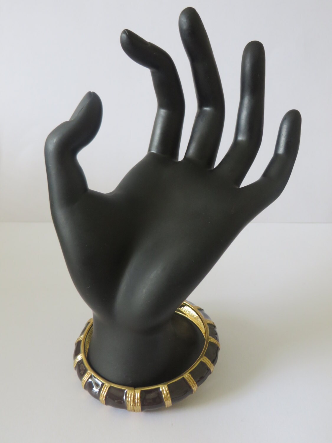 Keks Lee-stück Schwarz-Gold-Armband von ThePJCompany